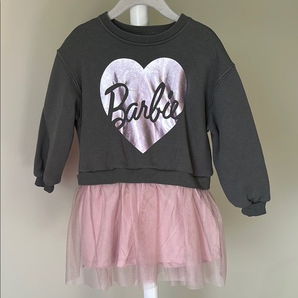 Barbie Other - Zara x Barbie Sweatshirt Dress 3-4 Years